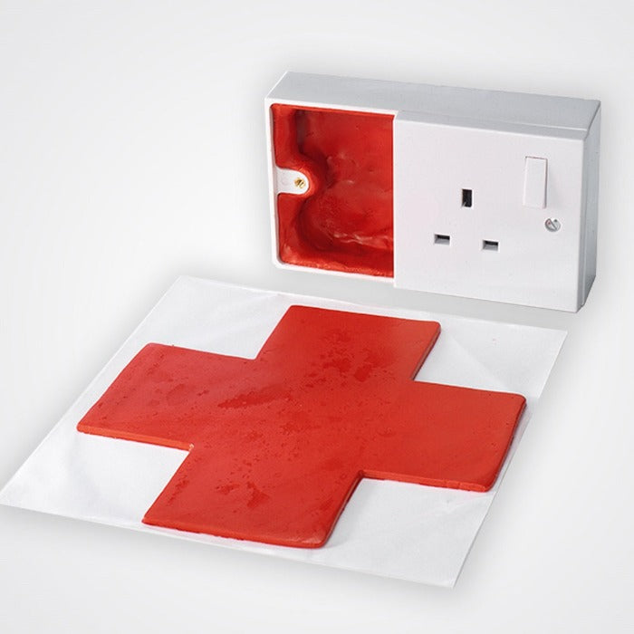 Protecta Fire Rated Putty Pads For Electrical Sockets – Double Socket 230mm x 170mm