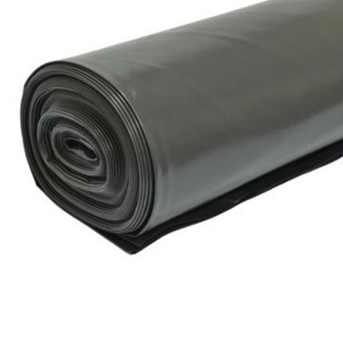 Polythene Damp Proof Membrane (DPM) - Black/Grey 4m x 12.5m (50m2)