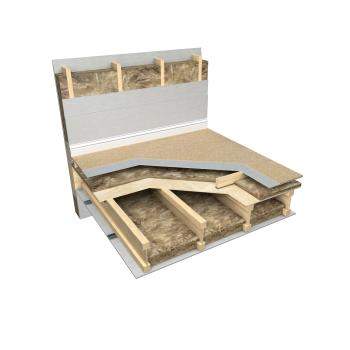 75mm Knauf Acoustic Roll 1200mm x 14.5m - (17.40m2/Pack)
