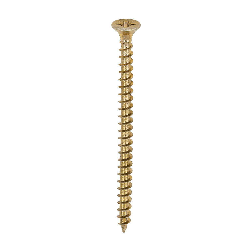 TIMCO - (1000 Screws) Industry Pack - 4 x 40mm Solo Woodscrews - PZ - Double Countersunk - Yellow