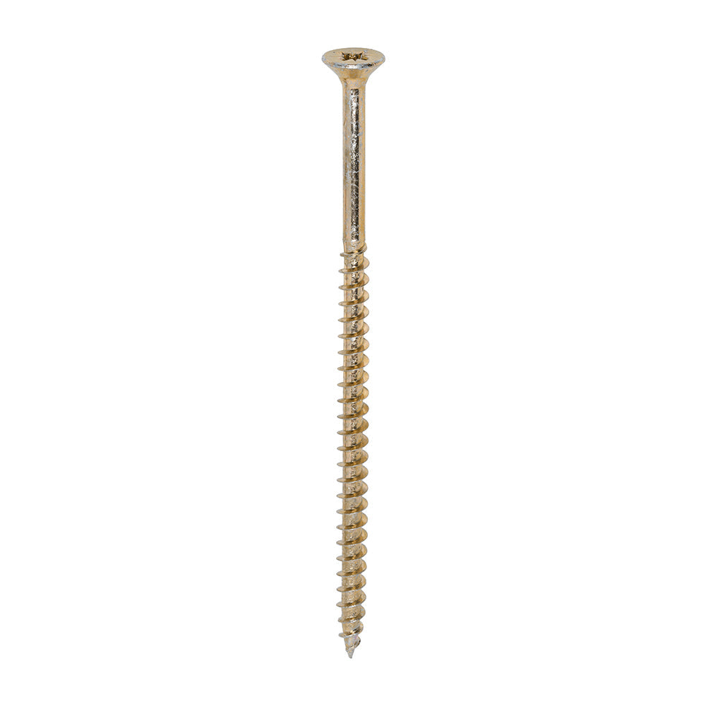 TIMCO - (1000 Screws) Industry Pack - 5 x 60mm Solo Woodscrews - PZ - Double Countersunk - Yellow