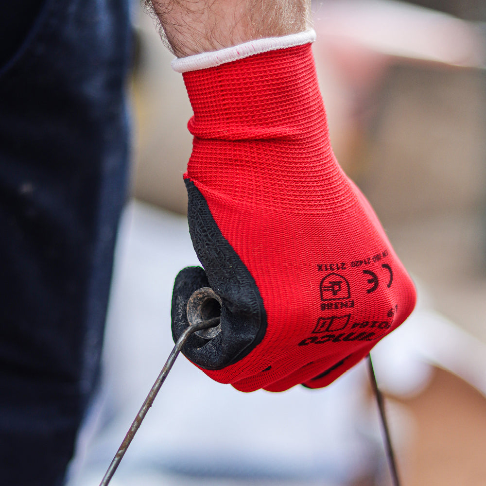 Timco Light Grip Gloves - Crinkle Latex Coated Polyester