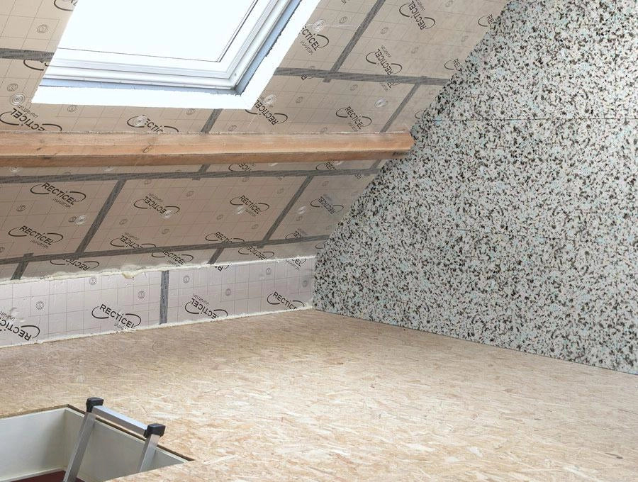 100mm - HALF BOARD PIR General Purpose Insulation Board - 1200 x 1200mm
