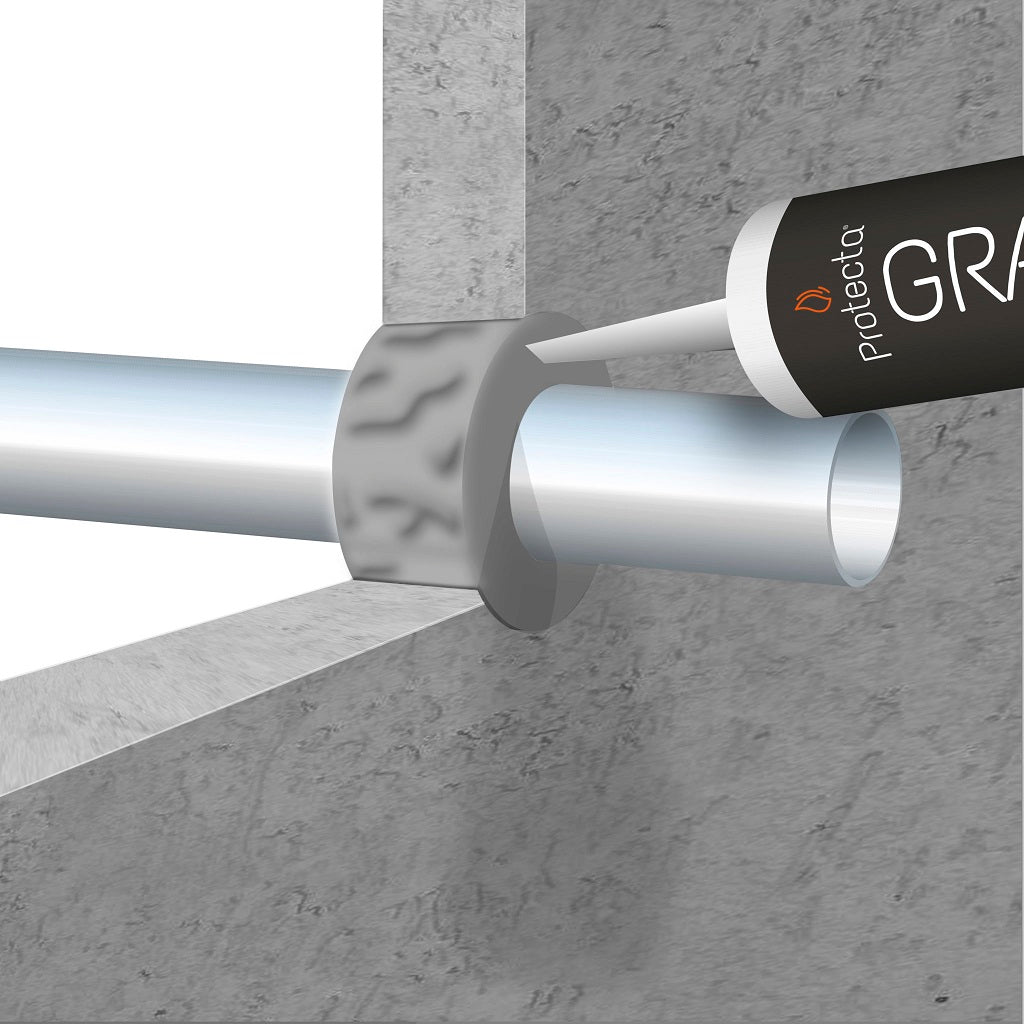 Protecta FR Graphite – Fire Rated Mastic