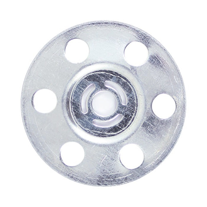 Metal Insulation Discs - Galvanised 35mm - (Box of 100)