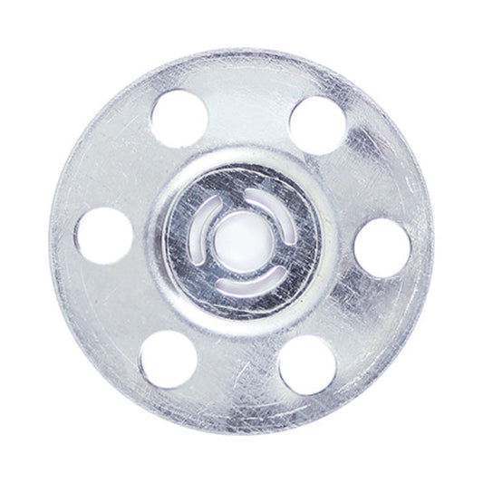 Metal Insulation Discs - Galvanised 35mm - (Box of 100)