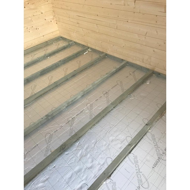 100mm - HALF BOARD PIR General Purpose Insulation Board - 1200 x 1200mm
