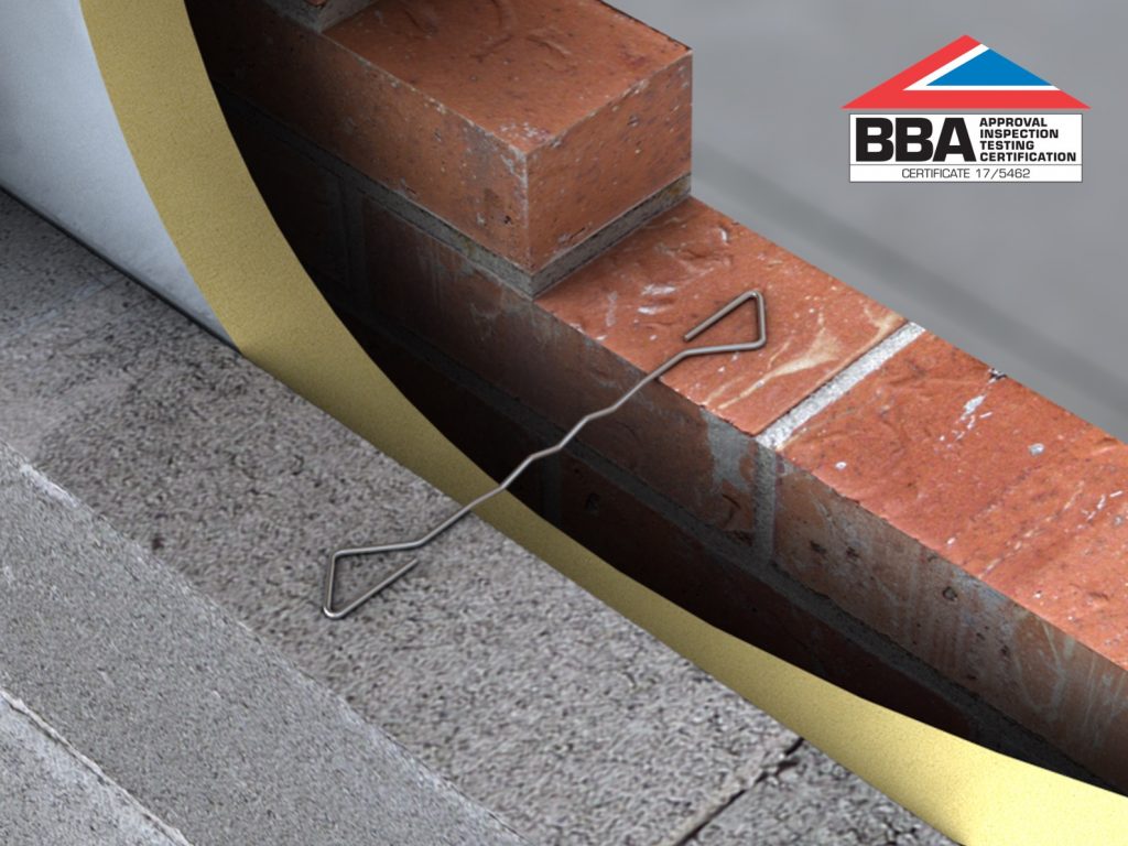 225mm - Type 4 Wall Ties - 250 Box