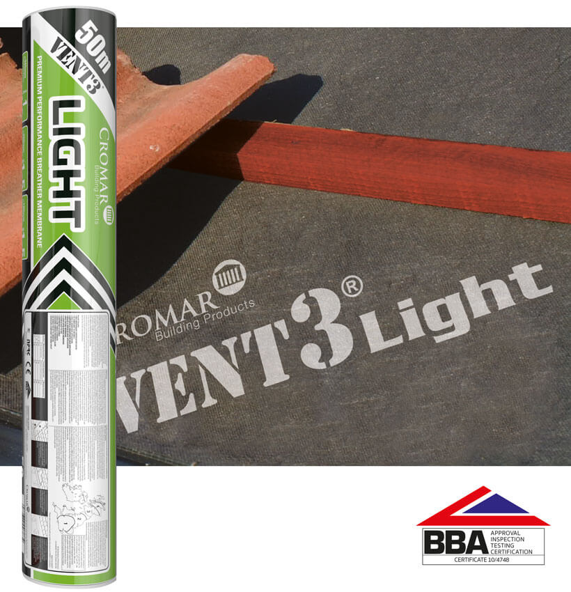 Cromar Vent 3 Light 1m x 50m (50m2)