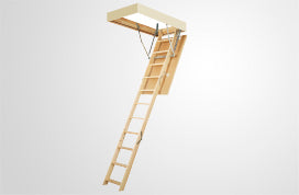 Fakro Loft Ladder Folding Wooden LWK 550mm x 1110mm