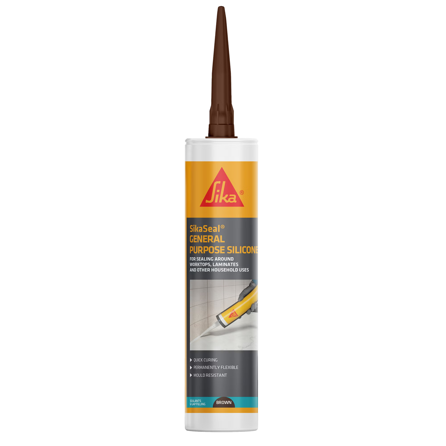 SikaSeal General Purpose Silicone Brown