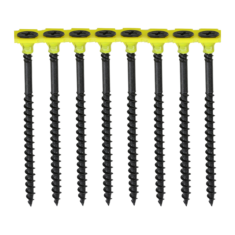 TIMCO - Collated Drywall Screws - PH - Bugle - Coarse Thread - Black