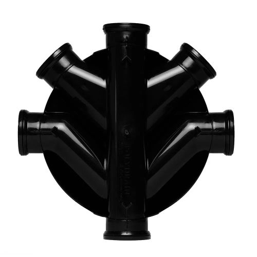 460mm Chamber Base 4 x 110mm Side Inlets &amp; 4 Blanking Plugs