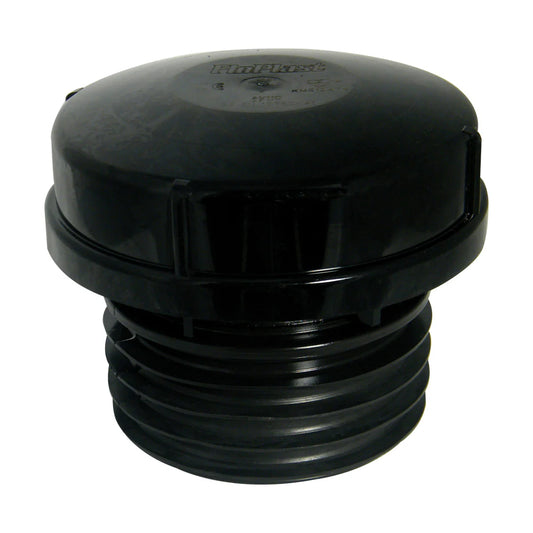 FloPlast Push-Fit Air Admittance Valve Black 110mm