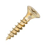 SiDAX - General-Purpose Woodscrews | PoziDrive PZ1 | Double Countersunk | Yellow