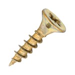 SiDAX - General-Purpose Woodscrews | PoziDrive PZ1 | Double Countersunk | Yellow