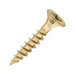 SiDAX - General-Purpose Woodscrews | PoziDrive PZ1 | Double Countersunk | Yellow