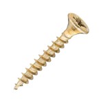 SiDAX - General-Purpose Woodscrews | PoziDrive PZ1 | Double Countersunk | Yellow