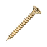 SiDAX - General-Purpose Woodscrews | PoziDrive PZ1 | Double Countersunk | Yellow