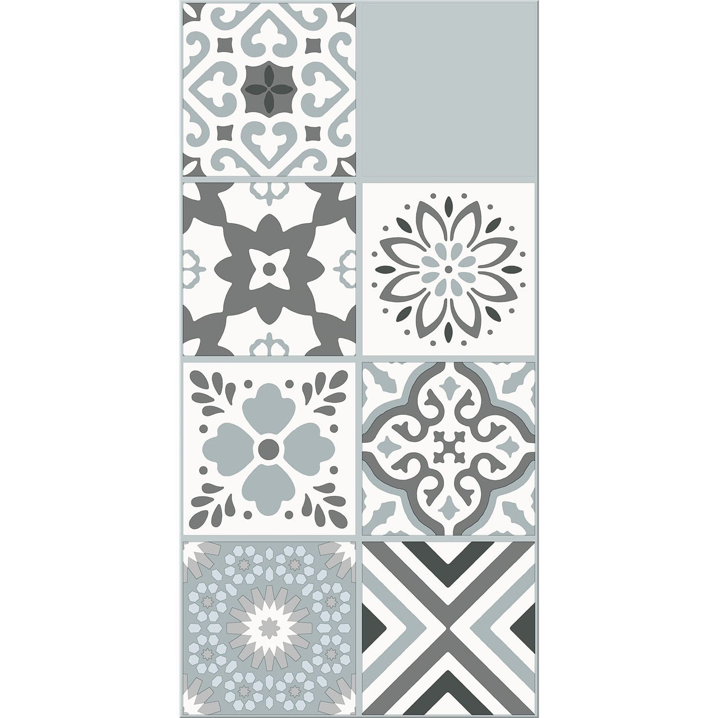 Corfu Mosaic Tiles SPC Tile Flooring 1.49m²