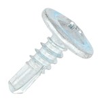 SiDAX - Drywall Screws | Self-Drilling | Phillips PH2 | Wafer Head | Zinc and Clear