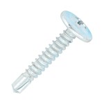 SiDAX - Drywall Screws | Self-Drilling | Phillips PH2 | Wafer Head | Zinc and Clear