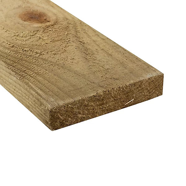 6x1 Treated Timber - 150mm x 22mm - 2.4m