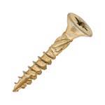 SiDAX - Structural Timber Screws | PoziDrive PZ2 | Double Countersunk with Ribs | Yellow