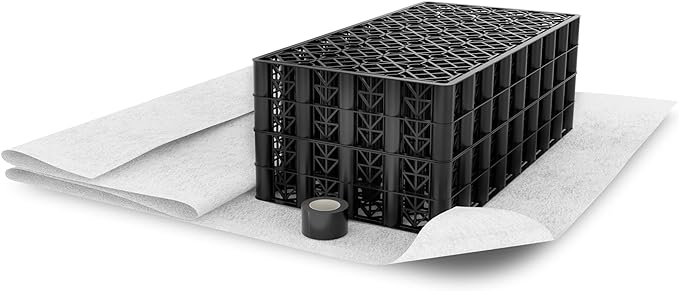 Soakaway Kit - 3m³ (15 x Hydrocell Crates & 50m² Stratacheck Non-Woven Geotextile)