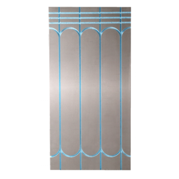20mm XPS Grooved Cement Coated Board Overlay (16mm Pipe)
