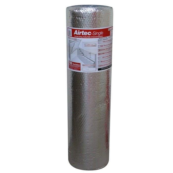 YBS Insulation AirTec Single 1.2m X 25m (30m2)