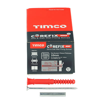 TIMCO - Corefix 100 Dot & Dab Wall Fixing