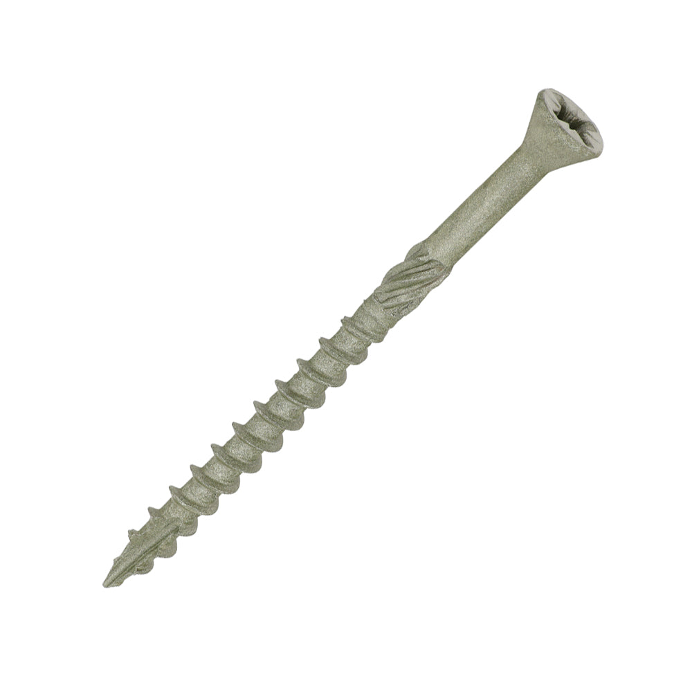 SiDAX - Decking Screws | PoziDrive PZ2 | Reduced Countersunk | Exterior Green Ruspert