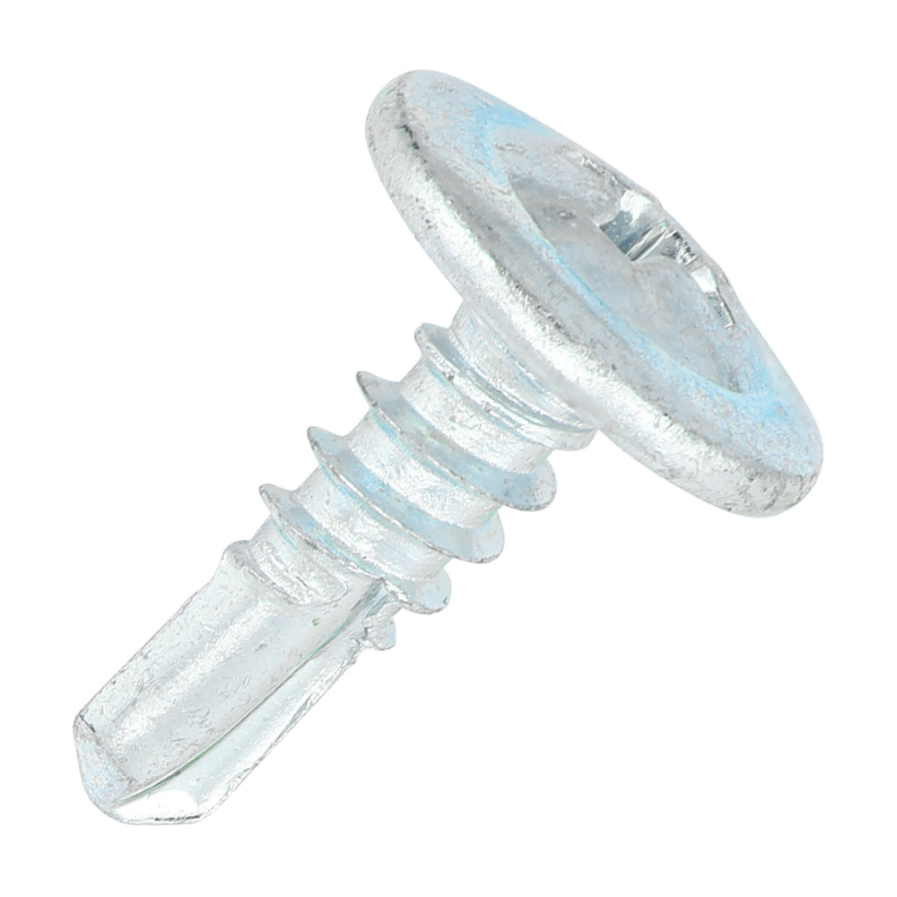 SiDAX - Drywall Screws | Self-Drilling | Phillips PH2 | Wafer Head | Zinc and Clear