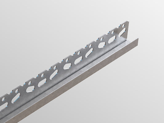 GEB Galvanised Plasterboard Edge Bead - 12.5mm x 3m Pack of 50