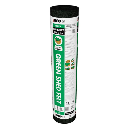 UKO Green Shed Felt packaging on a white background
