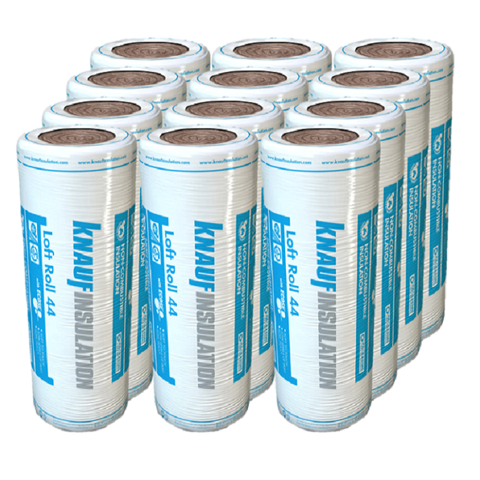 Pallet Offer - 20 x 100mm Knauf Loft Roll 1140mm x 12.18m - (277.8m2/P ...