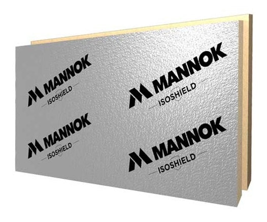 Mannok IsoShield Full Fill Cavity Wall Insulation - 1185mm x 450mm x 97mm