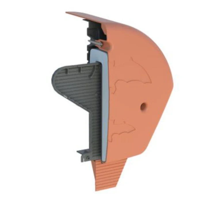 Manthorpe Building Products - Bat Ridge Roost Half Round End Cap ...
