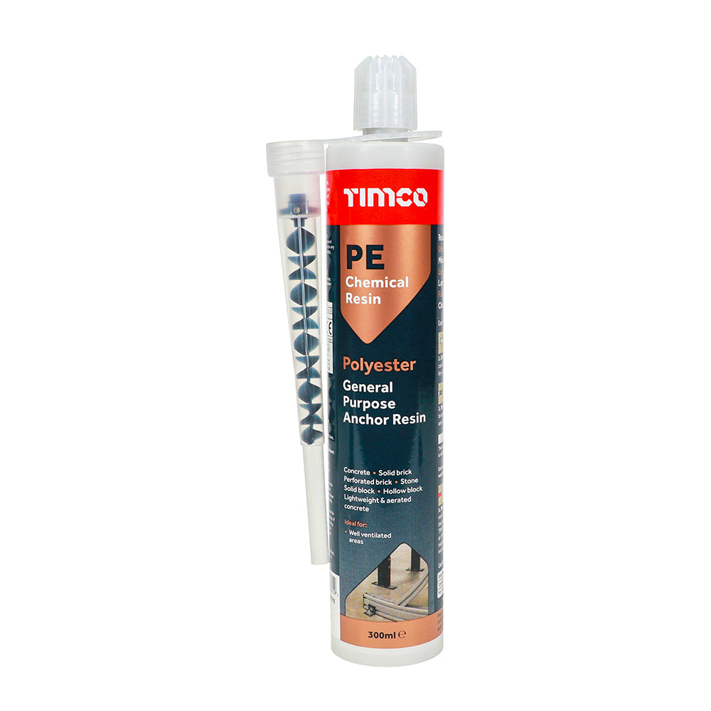 Timco Polyester General Purpose Anchor Resin tube on a white background