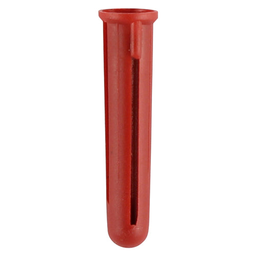 TIMCO - Plastic Plugs - Red - 100