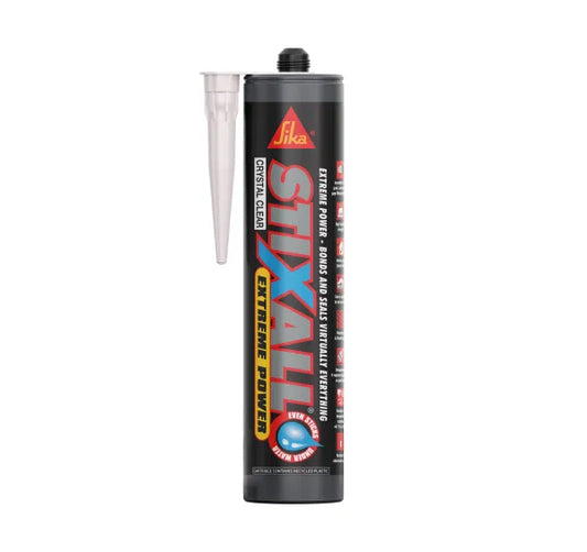 Stixall Adhesive & Sealant 290ml - Crystal Clear
