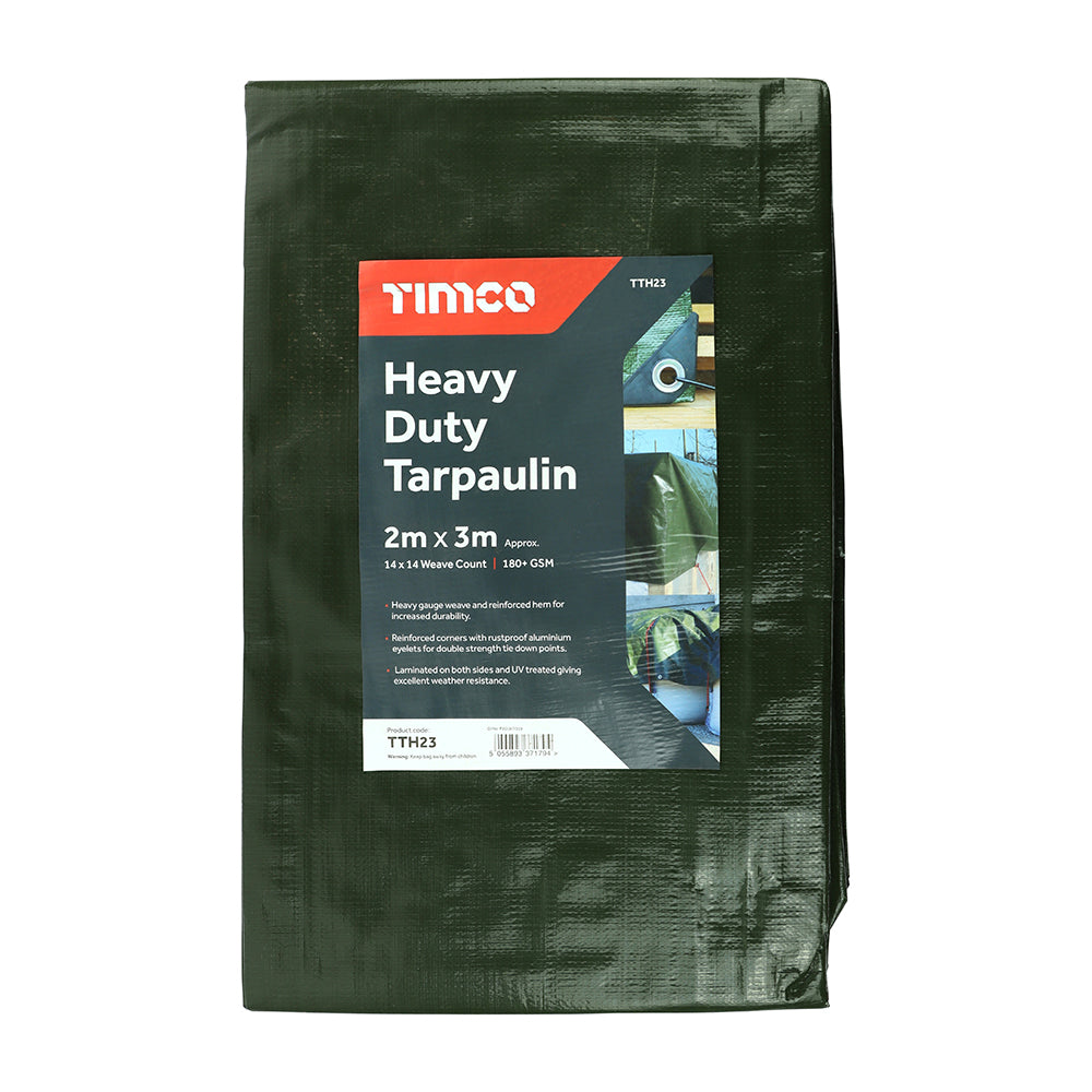 Tarpaulin - Heavy Duty 2 x 3m