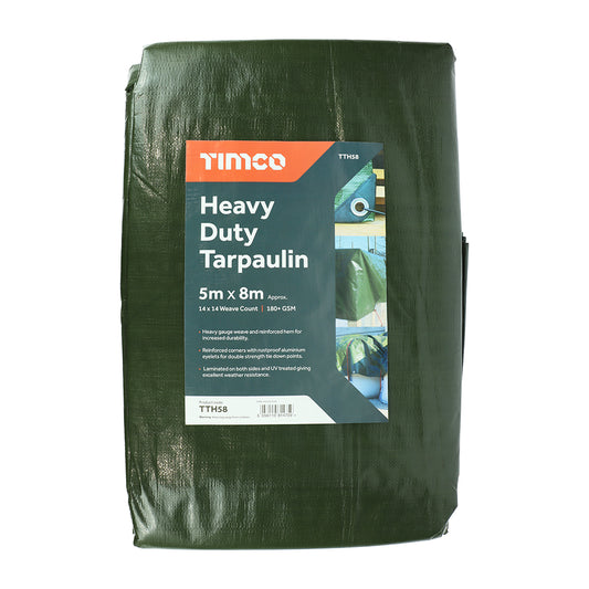 Tarpaulin - Heavy Duty 5 x 8m