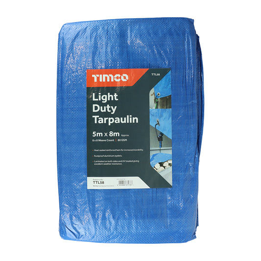 Tarpaulin - Light Duty 5 x 8m