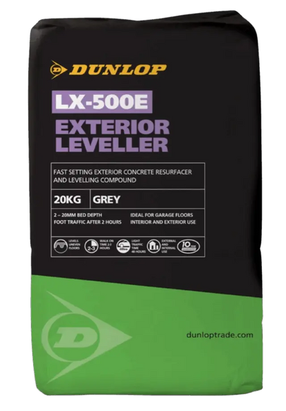 Dunlop LX500E Grey Exterior Leveller - 20Kg