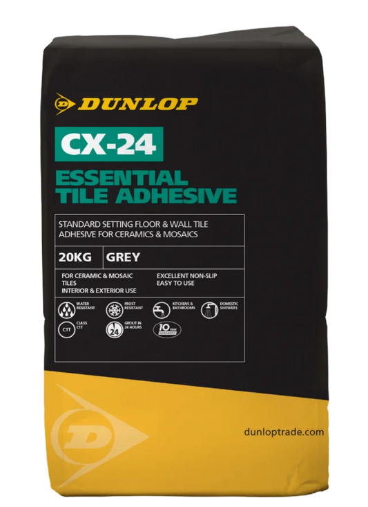 Dunlop CX-24 Essential Tile Adhesive - 20Kg