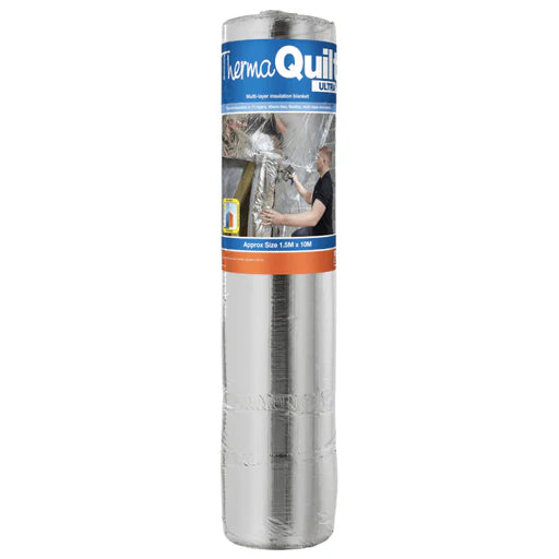 YBS Insulation (by Soprema) ThermaQuilt Ultra, which is a vapor tight Multi-foil with a high thermal performance, desinged for insulating roofs walls and floors