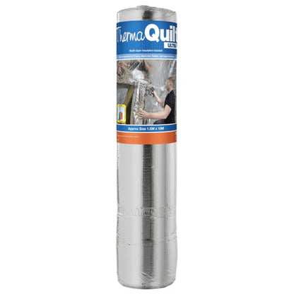 YBS Insulation (by Soprema) ThermaQuilt Ultra, which is a vapor tight Multi-foil with a high thermal performance, desinged for insulating roofs walls and floors
