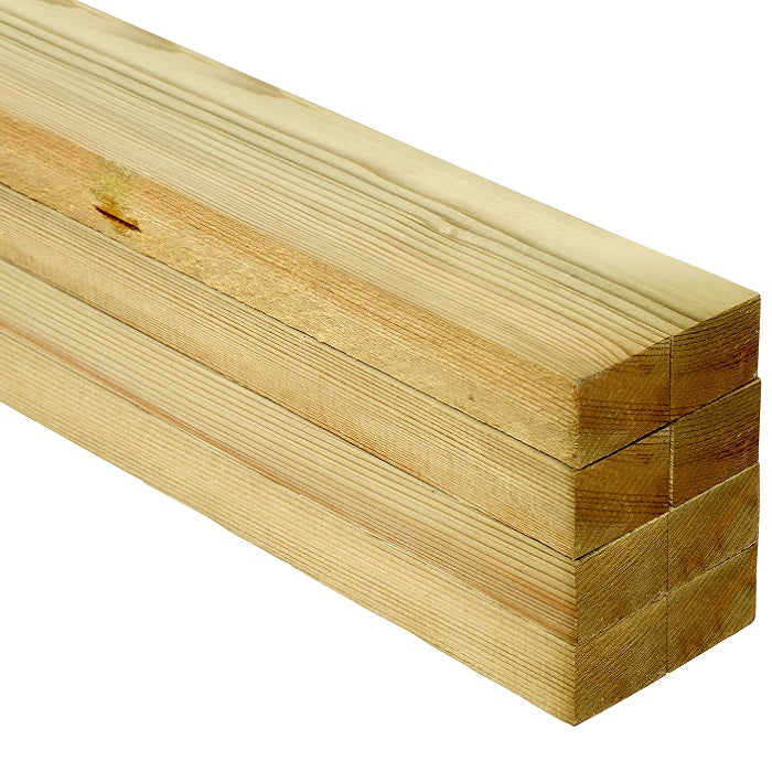 Treated Timber Batten 25mm X 50mm - 2.4m (Pack Of 10 - 24m ...